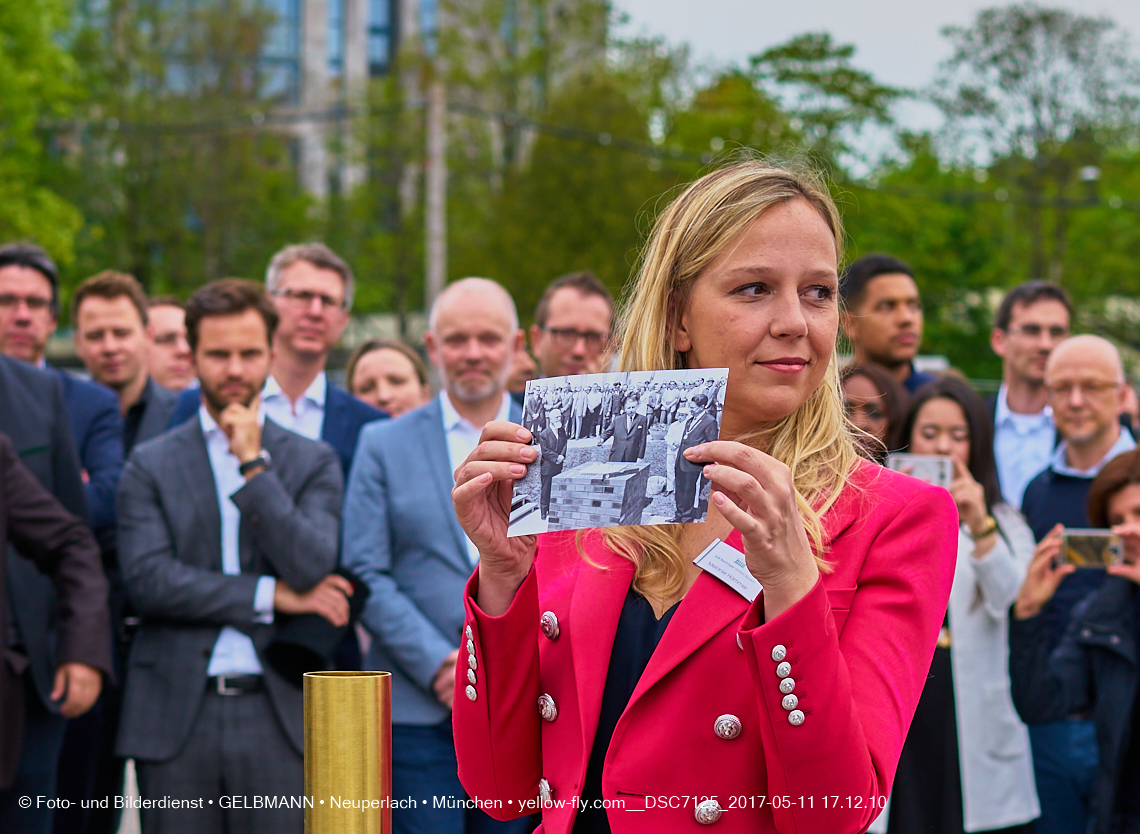 11. Mai 2017 - Grundsteinlegung für die LOGE und dem Kulturquadrat in Neuperlach
